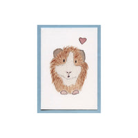 Guinea Pig Love Enclosure Card