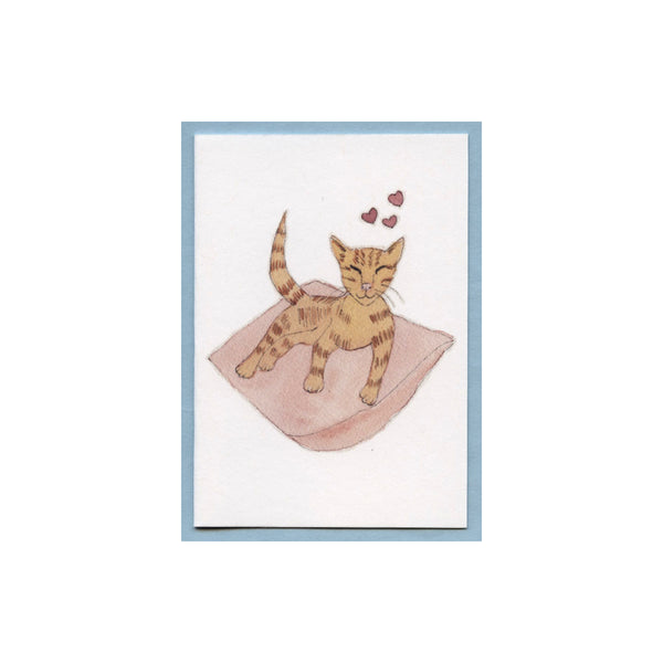 Mainely Kitty Love Enclosure Card