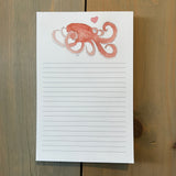 Octopus Love Notepad