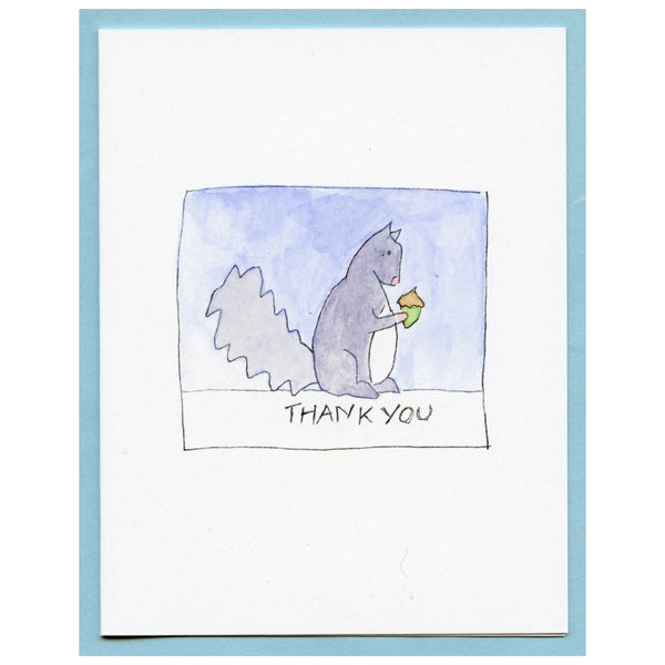 Mr Squirrel Says Thank You