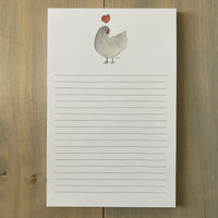 Aurucana Chicken Love Notepad