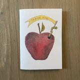 Apple Worm Thank You Enclosure Card