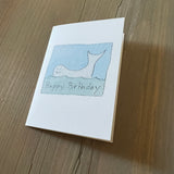 Happy Birthday Whale Enclosure Card