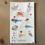 Sea Creatures Sticker Sheet