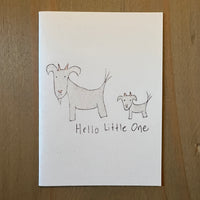 Hello Little One Enclosure Card