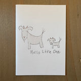 Hello Little One Enclosure Card