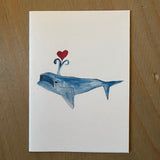 Right Whale Love Enclosure Card