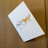 Christmas Dogs Enclosure Card