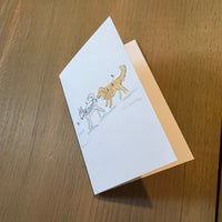 Christmas Dogs Enclosure Card