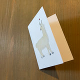 Llama Love Enclosure Card