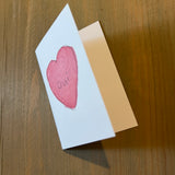 Oui Heart Enclosure Card