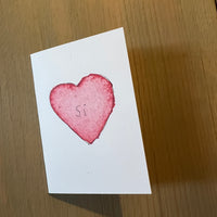 Si Heart Enclosure Card