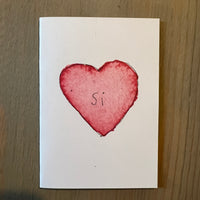 Si Heart Enclosure Card