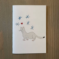 Ermine Love Enclosure Card