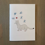 Ermine Love Enclosure Card