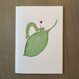 Inch Worm Love Enclosure Card