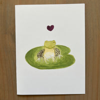 Toad Love Blank Card