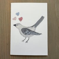 Mocking Bird Love Song Enclosure Card