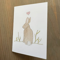 New England Cotton Tail Love Enclosure Card