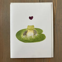 Toad Love Blank Card