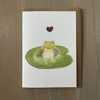 Toad Love Enclosure Card