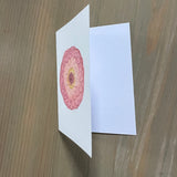 Sweet Pink Zinnia Enclosure Card