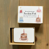Birthday Cake Tiny Flat Notes