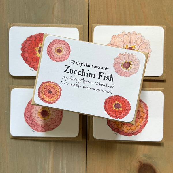 Zinnia Tiny Flat Notes