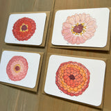 Zinnia Tiny Flat Notes