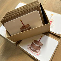 Birthday Cake Tiny Flat Notes