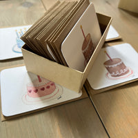 Birthday Cake Tiny Flat Notes