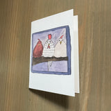 Rooster and The Ladies Enclosure Card
