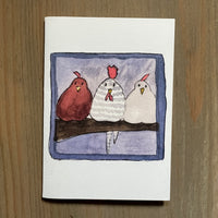 Rooster and The Ladies Enclosure Card