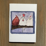 Rooster and The Ladies Enclosure Card