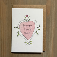 Happy Love Day Enclosure Card