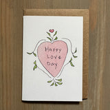 Happy Love Day Enclosure Card