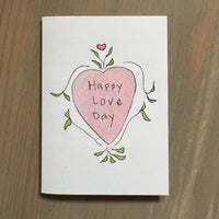 Happy Love Day Enclosure Card