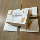 Christmas Dogs Tiny Flat Notes