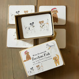 Christmas Dogs Tiny Flat Notes