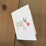 Jane the Pit Bull - Blank Card