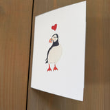 Puffin Love - Blank Card