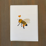 Honey Bee Love - Blank Card