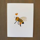 Honey Bee Love - Blank Card