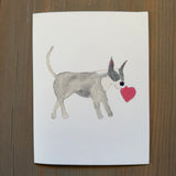 Jane the Pit Bull - Blank Card