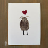 Black Sheep Love - Blank Card