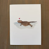 Muskrat Love - Blank Card