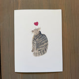 Charlie Boggs Kitty - Blank Card