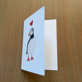 Puffin Love - Enclosure Card