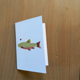 Brook Trout Love - Enclosure Card