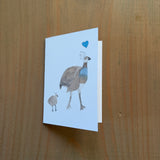 Mumma Peahen Love - Enclosure Card